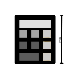 Calculator + AR Ruler BLACK #1 | Calculator + AR Ruler BLACK #1