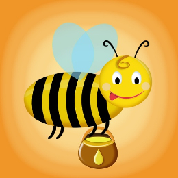 زنبور خوشحال ! | Happy BEE !