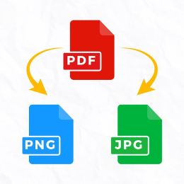 PDF to JPG or PNG