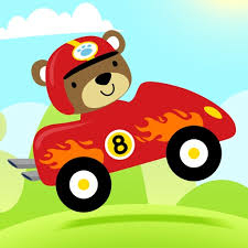 بازی کودکان  ماشین مسابقه | Baby Games: Race Car