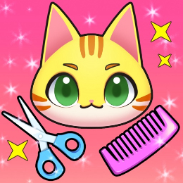 دانلود بازی Idle Cat Makeover: Hair Salon Hack برای آیفون