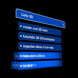 Lists 3D - to-do & outline | Lists 3D - to-do & outline